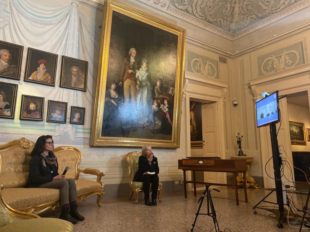 Lucia Della Porta intervista Milena Agus in diretta da Palazzo Blu