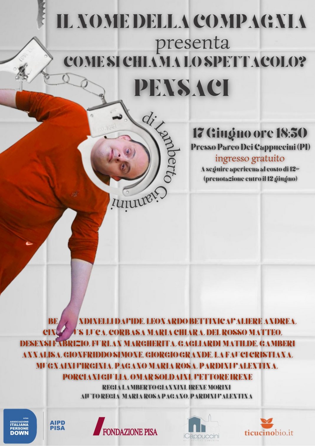 Locandina evento teatro