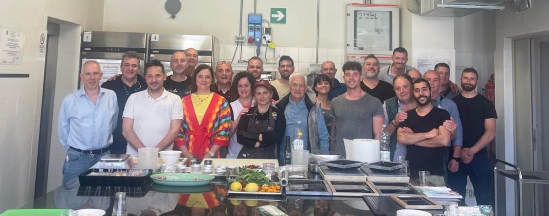 I macellai del direttivo ConfCarni Confcommercio Pisa in una delle ultime iniziative organizzate