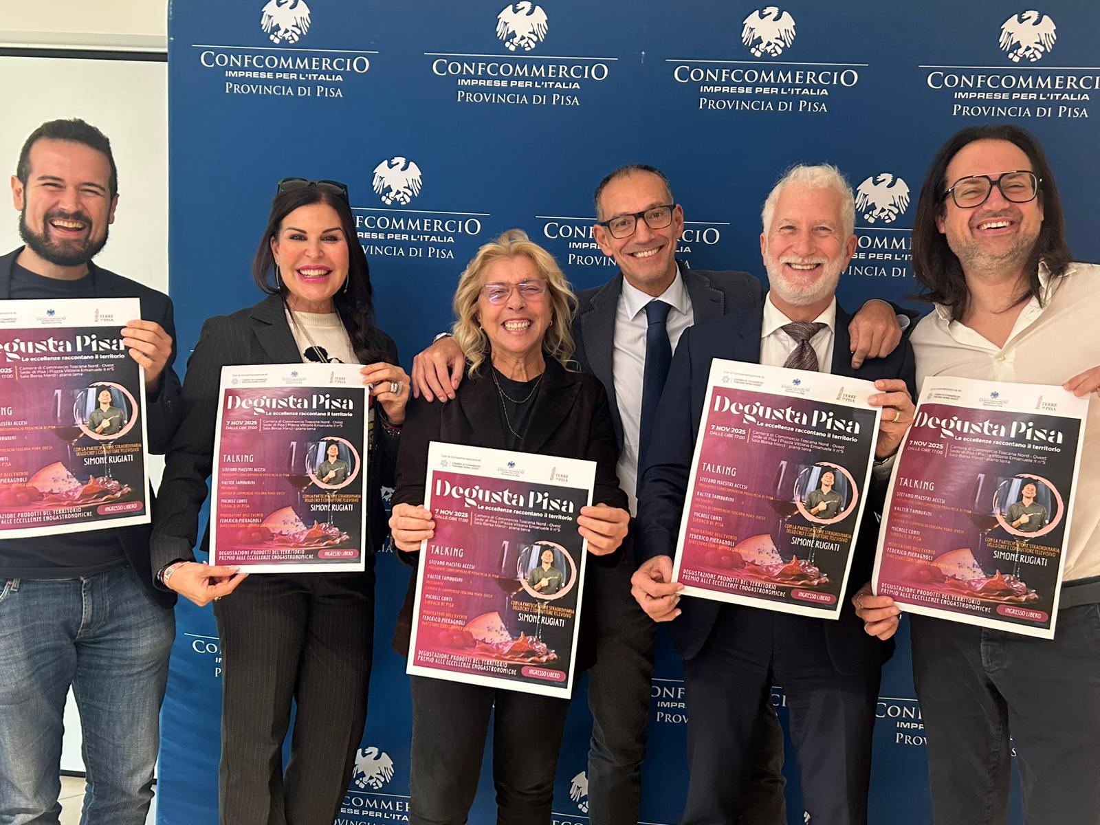 La presentazione di Degusta Pisa 2025