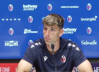 Bologna, tegola contro il Pisa: Out Miranda per 3 settimane