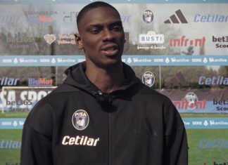 Idrissa Touré, “La prima esperienza col Pisa? Un poliziotto mi fece vedere un tatuaggio e mi disse: ora giochi per questo club”