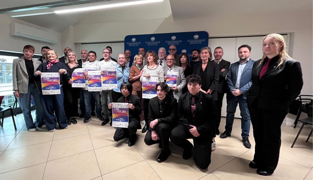 La presentazione della XIV Cena sul Ponte di Mezzo
