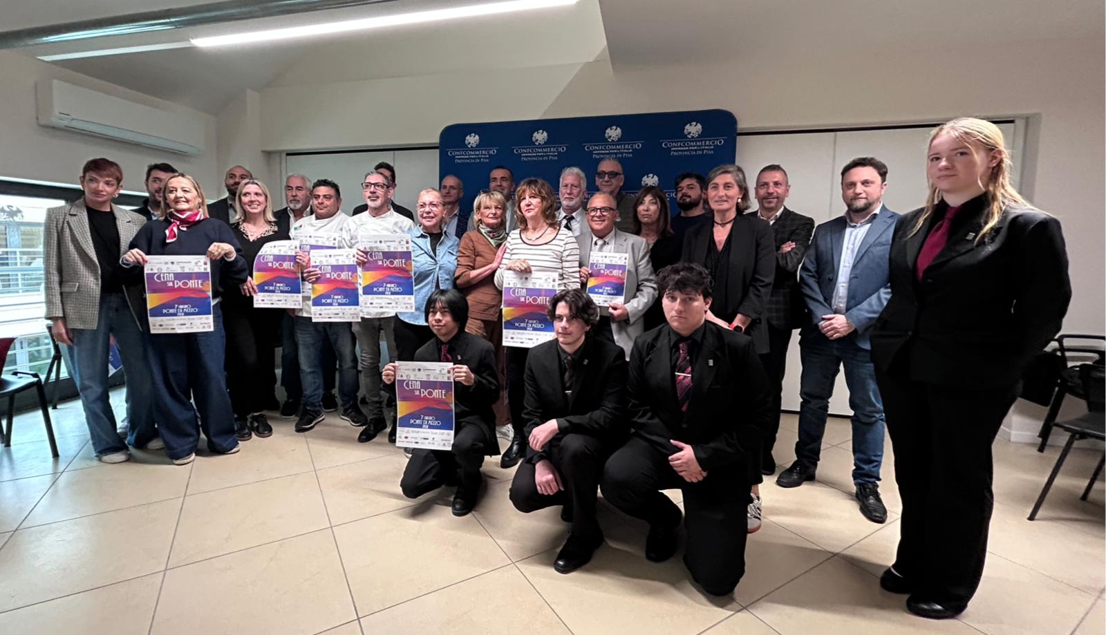 La presentazione della XIV Cena sul Ponte di Mezzo