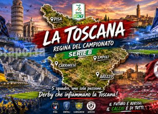 Ecco la nuova Serie B 2026/27. Identikit di una “A2” spettacolare tra grandi piazze e derby infuocati toscani