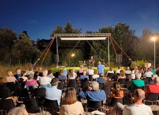 Marenia, “Dialoghi d’autore”: Chiara Tarantino, Stefano Fava ed Erica Cassano al Parco Ciro Plebe di Tirrenia